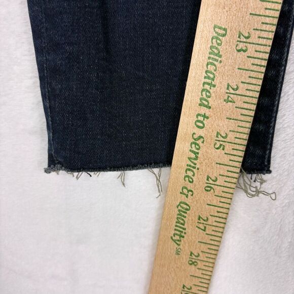 Abercrombie & Fitch Dark Wash Mid Rise Super Skinny Jeans Size 26 - Picture 6 of 12